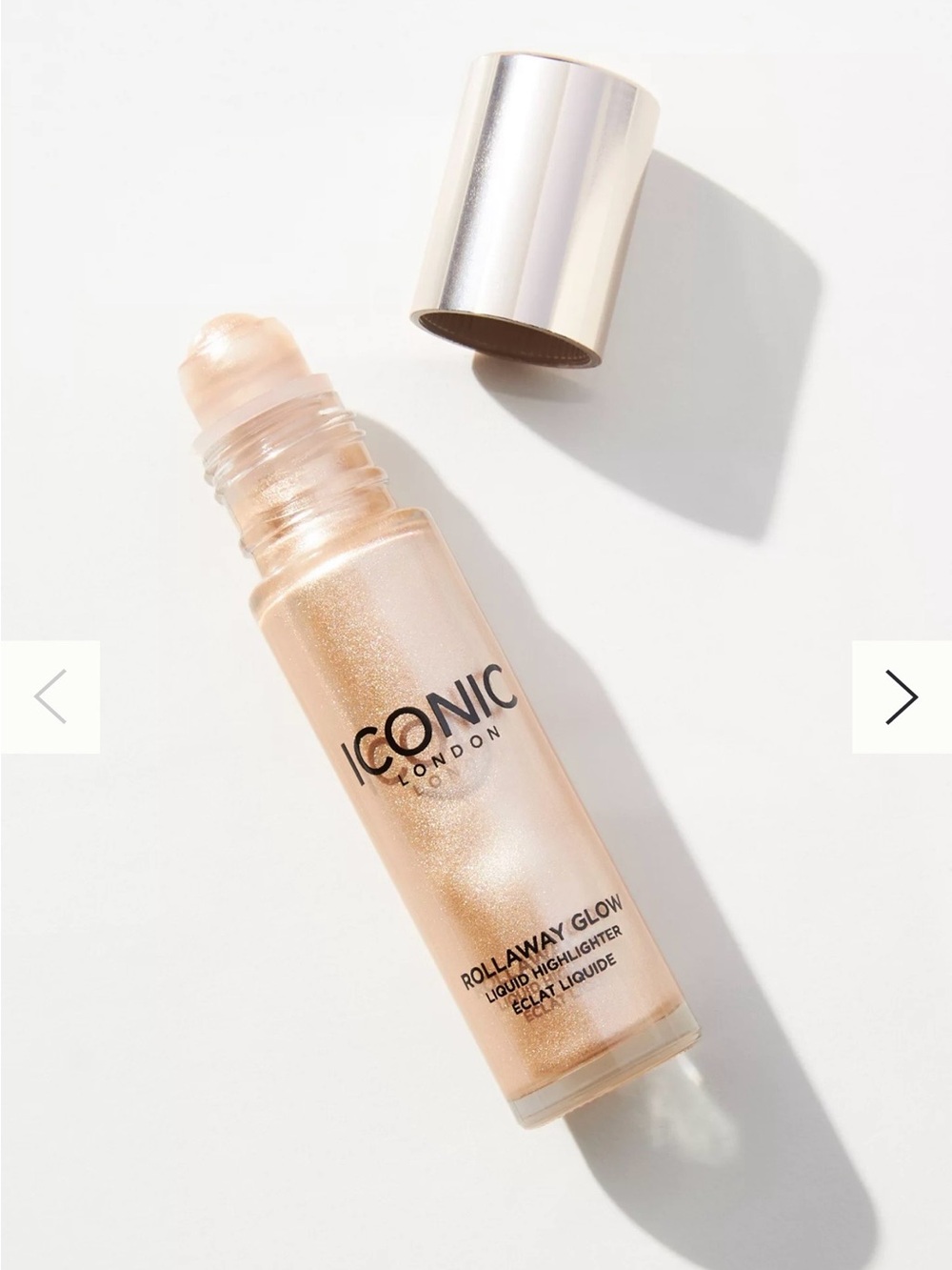 ICONIC London Rollaway Glow Liquid Highlighter - Champagne Chic